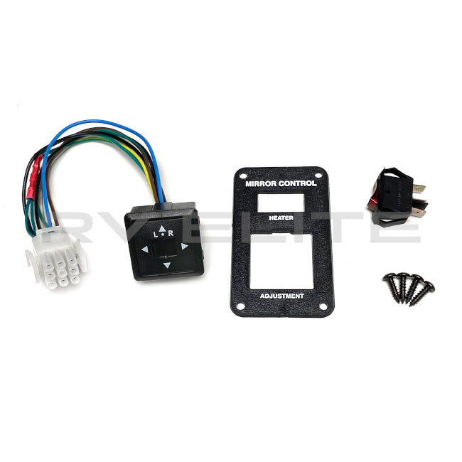 RV Mirror Control Switch Kit | For Class A Motorhomes & RVs - American Coach, Holiday Rambler, Fleetwood, Monaco Coach