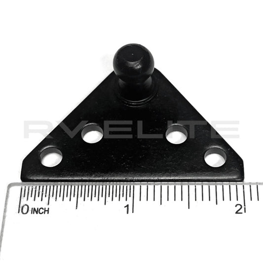 RV Gas Strut Mounting Bracket 10mm Ball | For Class A Motorhomes & RVs - American Coach, Holiday Rambler, Fleetwood, Monaco Coach