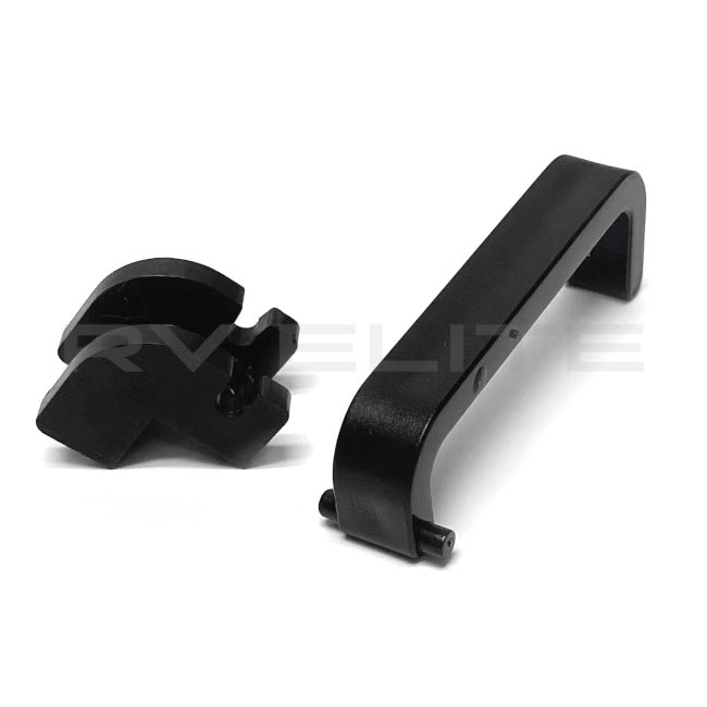 RV Shower Door Travel Latch Kit | For Class A Motorhomes & RVs - American Coach, Holiday Rambler, Fleetwood, Monaco Coach