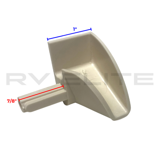 RV Drip Rail Gutter Spout Extender RH | For Class A Motorhomes & RVs - American Coach, Holiday Rambler, Fleetwood, Monaco Coach