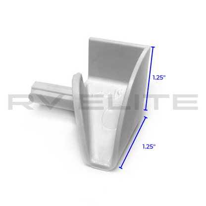 RV Drip Rail Gutter Spout Extender RH | For Class A Motorhomes & RVs - American Coach, Holiday Rambler, Fleetwood, Monaco Coach