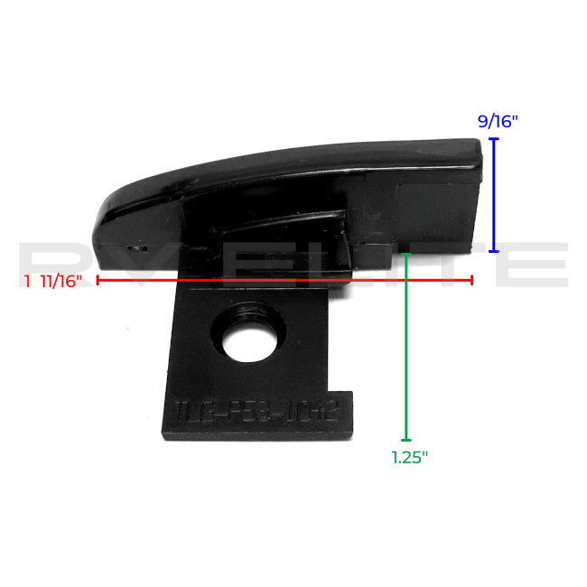 RV End Cap for Belt Line Molding RH | For Class A Motorhomes & RVs - American Coach, Holiday Rambler, Fleetwood, Monaco Coach
