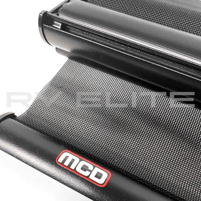 RV MCD Manual Double Shade Assembly 70 x 29 in.  | For Class A Motorhomes & RVs - American Coach, Holiday Rambler, Fleetwood, Monaco Coach