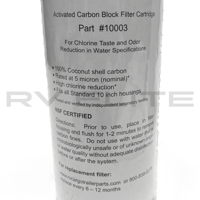 RV Flow-Pur Water Filter Kit Flomatic System | For Class A Motorhomes & RVs - American Coach, Holiday Rambler, Fleetwood, Monaco Coach