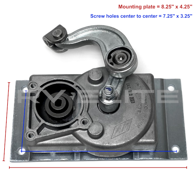 RV Gearbox Assembly Curved Linkage "A" for Kwikee Steps | For Class A Motorhomes & RVs - American Coach, Holiday Rambler, Fleetwood, Monaco Coach