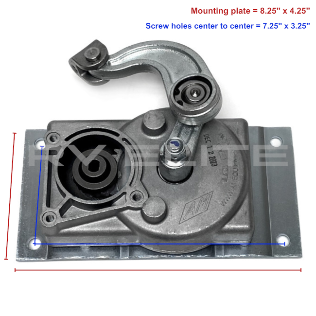 RV Step Gearbox Assembly "A" with 18 NM Motor, High Torque | For Class A Motorhomes & RVs - American Coach, Holiday Rambler, Fleetwood, Monaco Coach