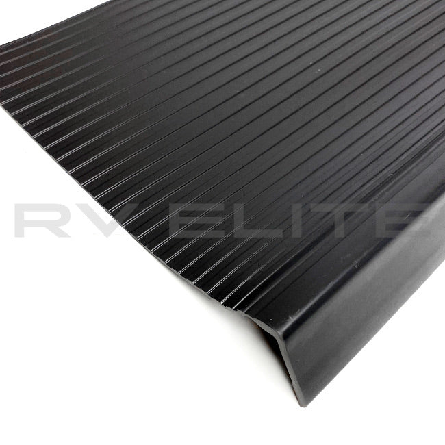tread rubber reversion RV Rubber Step Tread Black 28.5" x 12.25" – RV Elite Parts