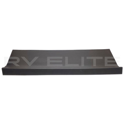 RV Rubber Step Tread Black 28.5" x 12.25" | For Class A Motorhomes & RVs - American Coach, Holiday Rambler, Fleetwood, Monaco Coach