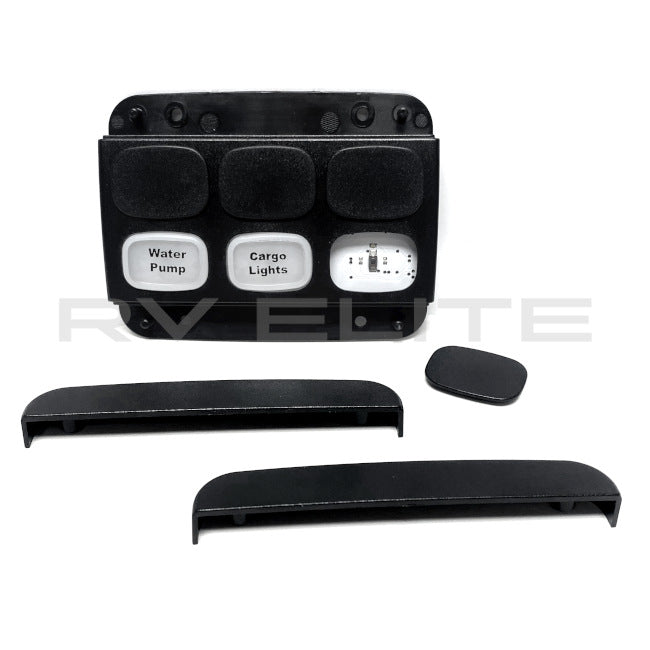 RV Water Pump & Cargo Light Switch Panel 12V | For Class A Motorhomes & RVs - American Coach, Holiday Rambler, Fleetwood, Monaco Coach
