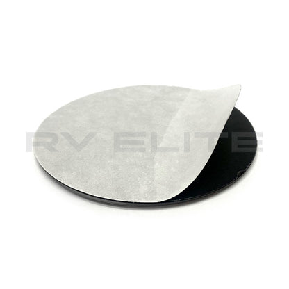 RV Holiday Rambler Emblem Shield Small Light Blue ABS 5" 10024684, REV Group - Holiday Rambler