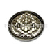 RV Holiday Rambler Emblem Shield Small Black ABS 5" 10024653, REV Group - Holiday Rambler