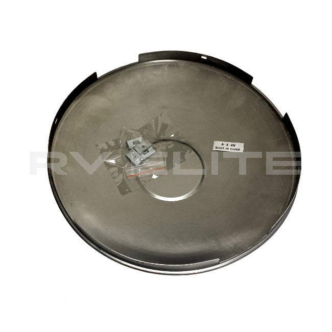 New - RV Baby Moon Hub Cover 4 Notch with 5" Tabs 10117558, REV Group - American Coach, Holiday Rambler, Fleetwood, Monaco Coach