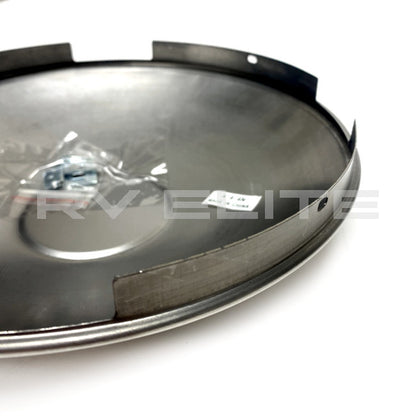 New - RV Baby Moon Hub Cover 4 Notch with 5" Tabs 10117558, REV Group - American Coach, Holiday Rambler, Fleetwood, Monaco Coach
