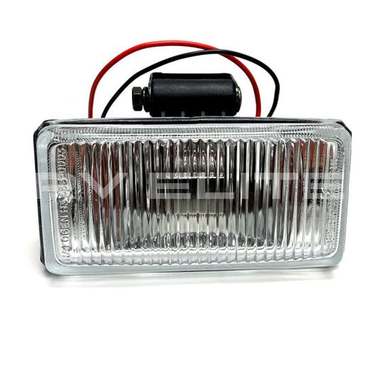 New - RV Fog Light Pair Clear Rectangle 10084782, REV Group - American Coach, Holiday Rambler, Fleetwood, Monaco Coach