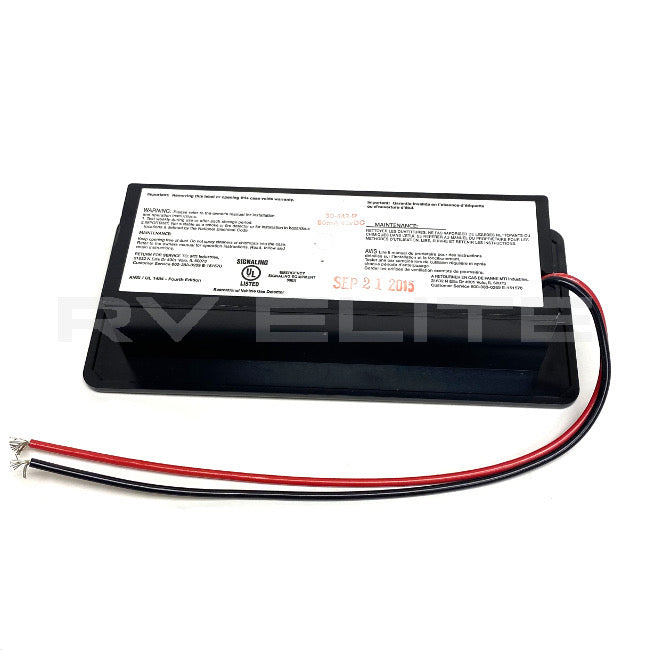 New - RV LP Detector 12V Horizontal Black 10124026, REV Group - American Coach, Holiday Rambler, Fleetwood, Monaco Coach