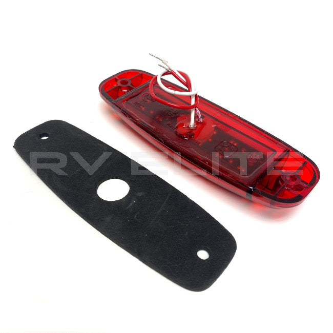 New - RV LED Red Clearance Marker Light 10103151, REV Group - American Coach, Holiday Rambler, Fleetwood, Monaco Coach