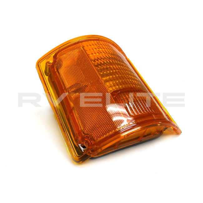 New - RV Amber Turn Signal Light Driver Side LH 10120109, REV Group - American Coach, Holiday Rambler, Fleetwood, Monaco Coach