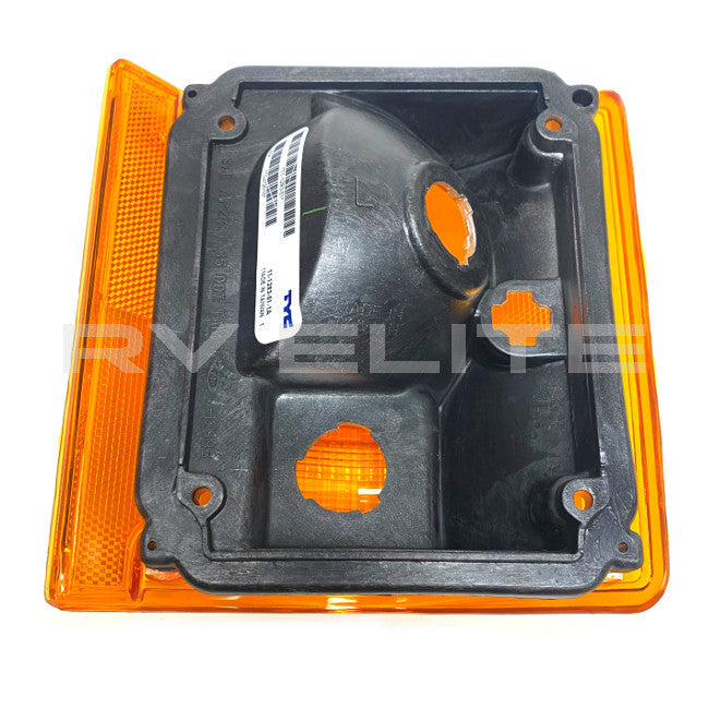 New - RV Amber Turn Signal Light Driver Side LH 10120109, REV Group - American Coach, Holiday Rambler, Fleetwood, Monaco Coach