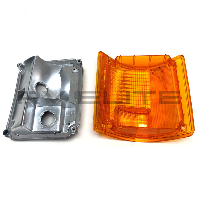 New - RV Amber Turn Signal Light Driver Side LH 10120109, REV Group - American Coach, Holiday Rambler, Fleetwood, Monaco Coach