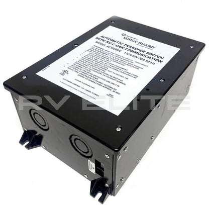 New - RV Surge Guard Transfer Switch 50A 10085439, REV Group - American Coach, Holiday Rambler, Fleetwood, Monaco Coach