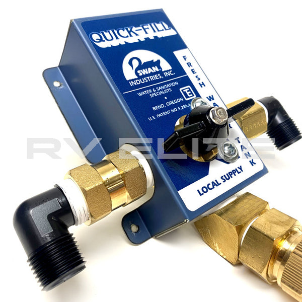 RV City Water Fill Valve with Regulator Swan Industries