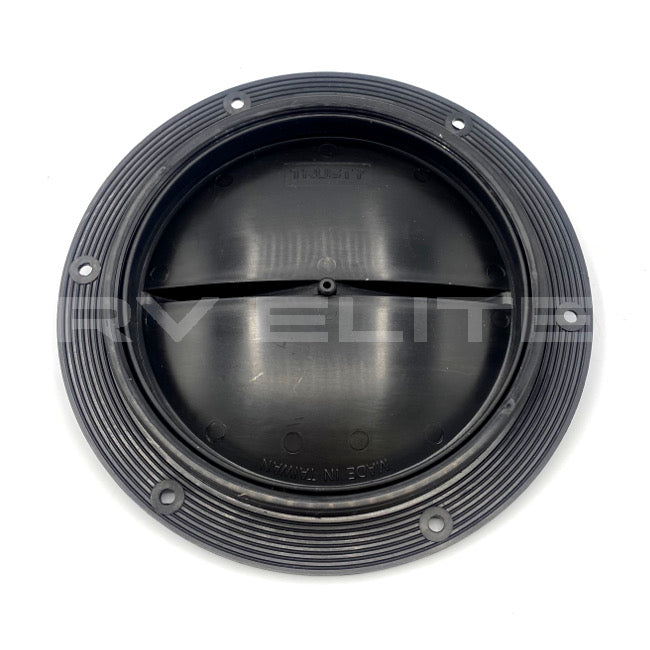 RV Access Port ABS Black 5" 10115168, REV Group - American Coach, Holiday Rambler, Fleetwood, Monaco Coach