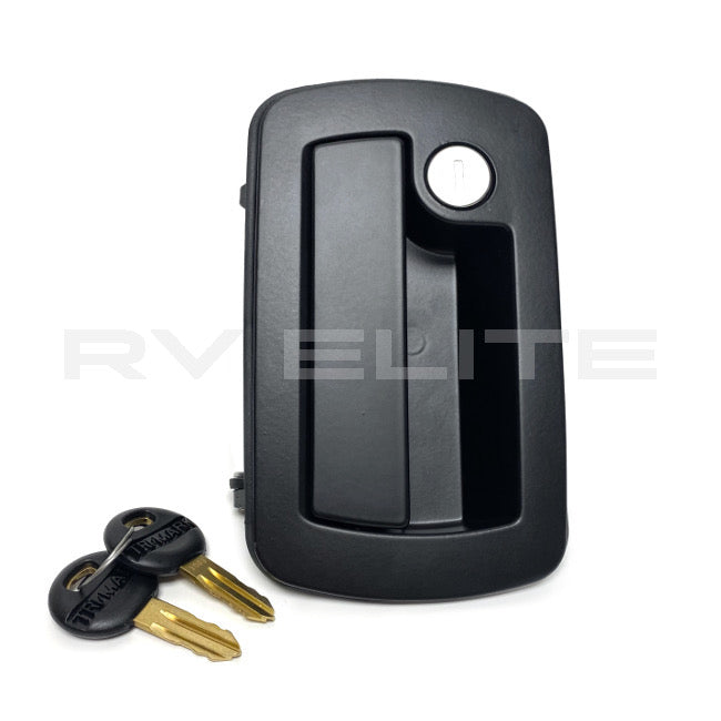 RV Entry Door Latch 10796661, REV Group - American Coach, Holiday Rambler, Fleetwood, Monaco Coach