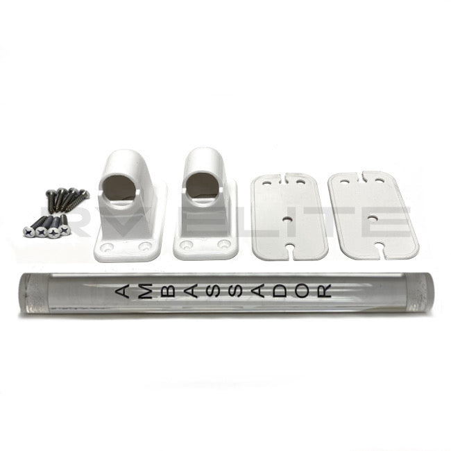 RV Grab Handle Assist Bar Ambassador Engraved Non-Lighted, REV Group - Holiday Rambler