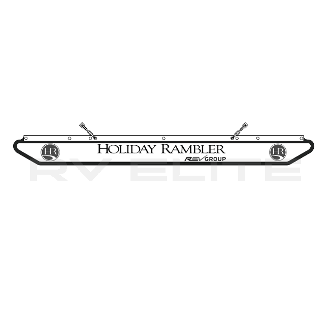 RV Holiday Rambler Rockguard Polished Finish, REV Group