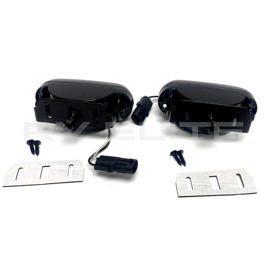 RV Oval Fog Light Pair Ultra Blue 10122783, REV Group - American Coach, Holiday Rambler, Fleetwood, Monaco Coach