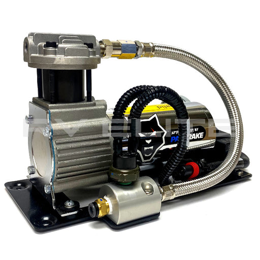 RV Pump Compressor Air Leveling System, REV Group - American Coach, Holiday Rambler, Fleetwood, Monaco Coach