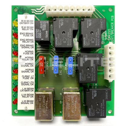 RV Front Chassis Relay Panel, REV Group - American Coach, Holiday Rambler, Fleetwood, Monaco Coach