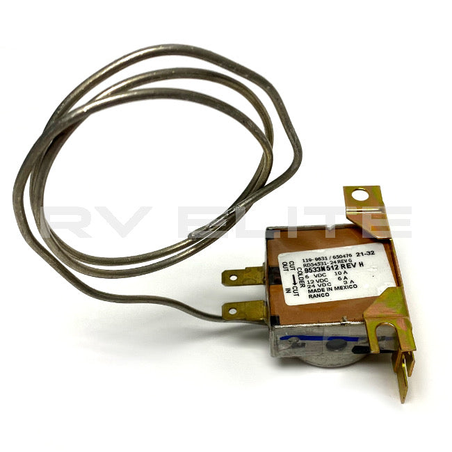 RV Thermostat with Fixed Setting for Dash AC 10108332, Rev Group - American Coach, Holiday Rambler, Fleetwood, Monaco Coach